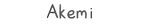 Akemi